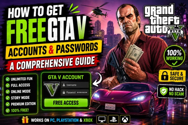 Claim Free GTA V Modded Accounts & Passwords: The Ultimate Guide