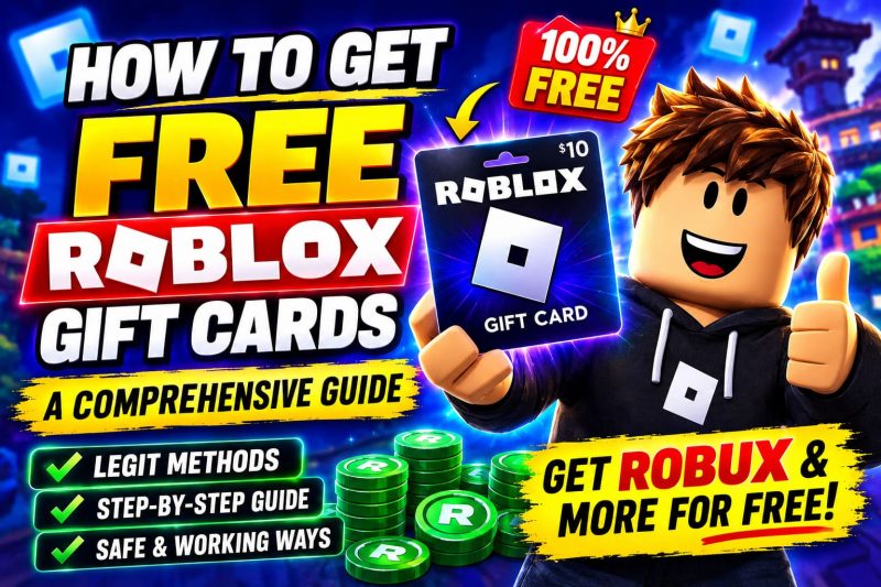 How to Get Free Roblox Gift Cards: The Ultimate Guide