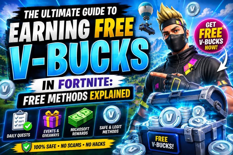 How to Get Free V-Bucks in Fortnite: The Ultimate Guide
